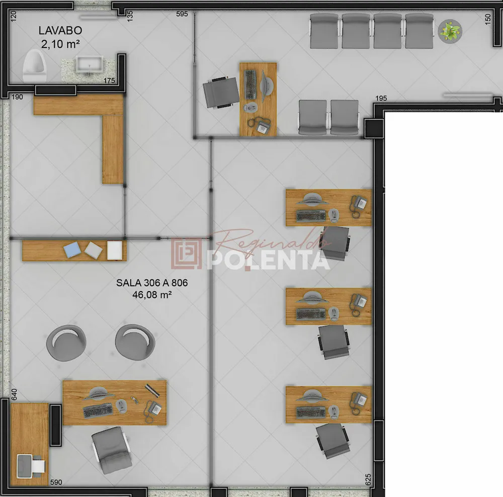 Loja-Salão, 54 m² - Foto 9