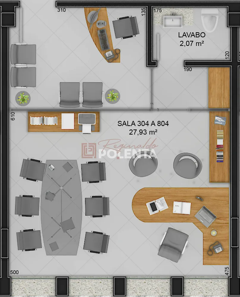 Loja-Salão, 54 m² - Foto 7