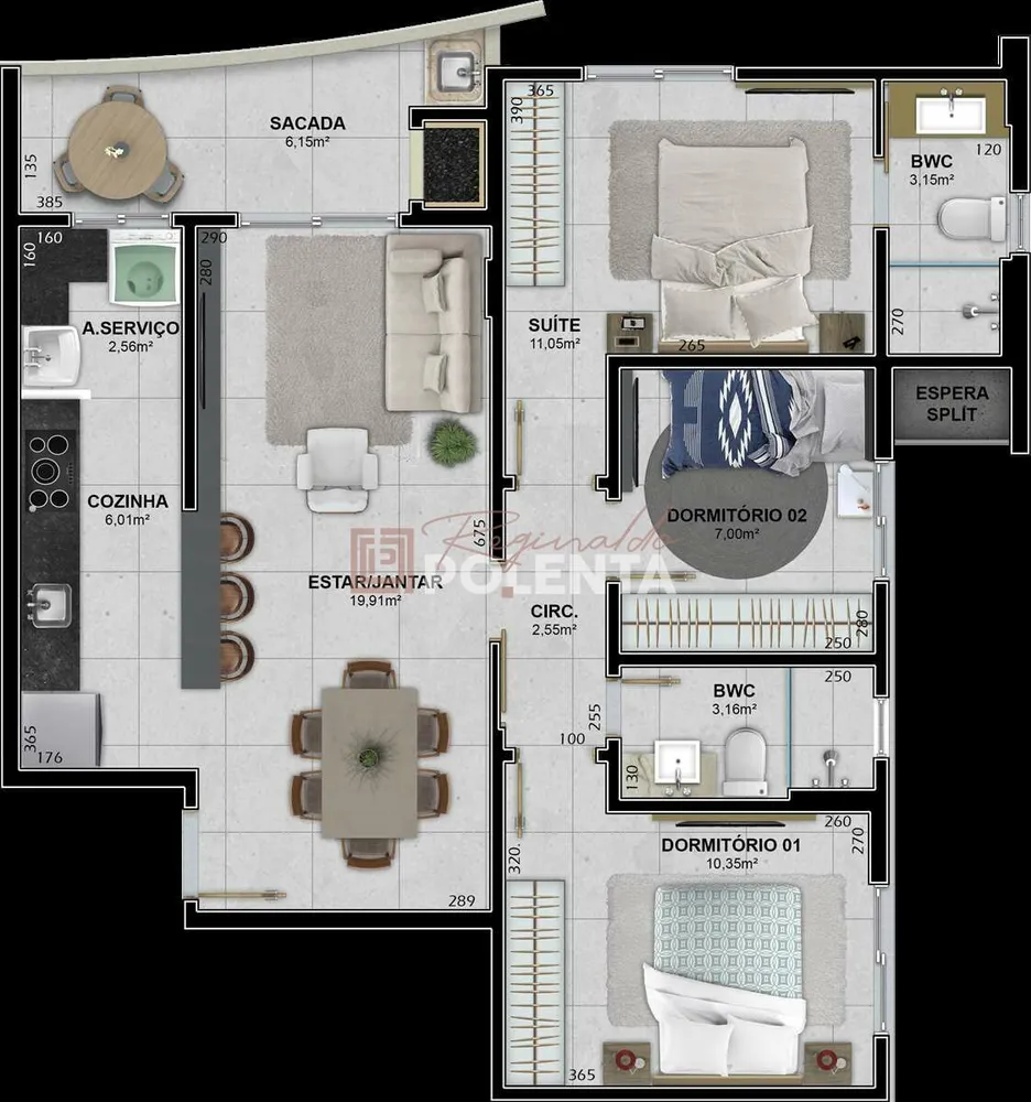 Apartamento, 3 quartos, 97 m² - Foto 7