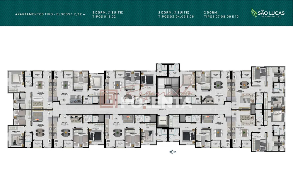 Apartamento, 2 quartos, 52 m² - Foto 10