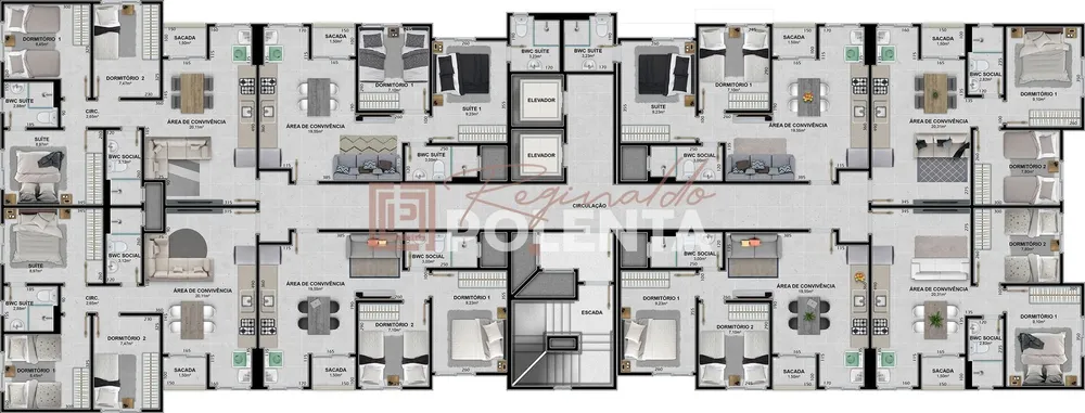 Apartamento, 2 quartos, 46 m² - Foto 9