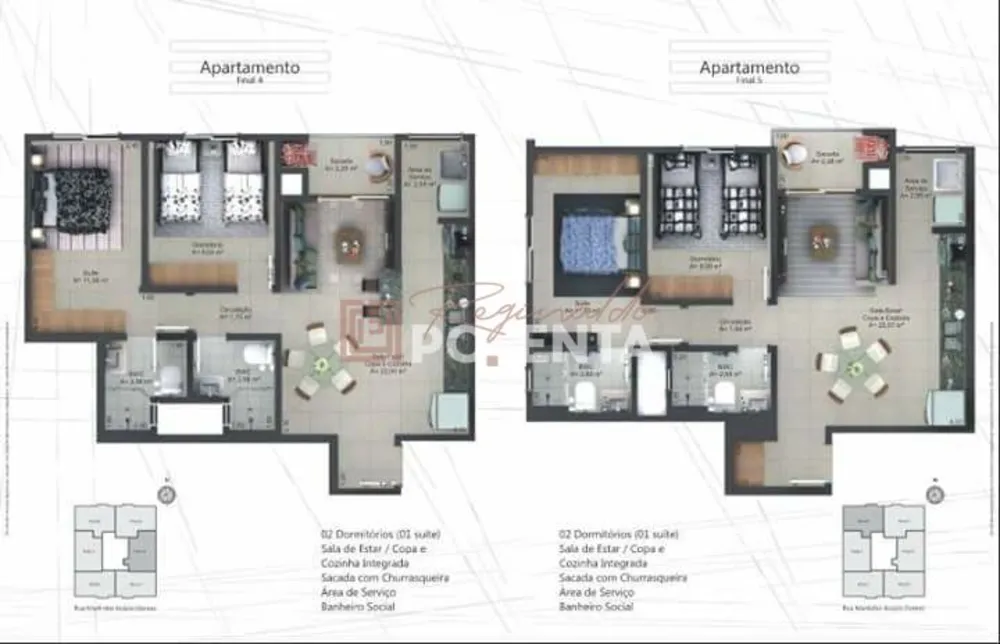 Apartamento, 2 quartos, 62 m² - Foto 7