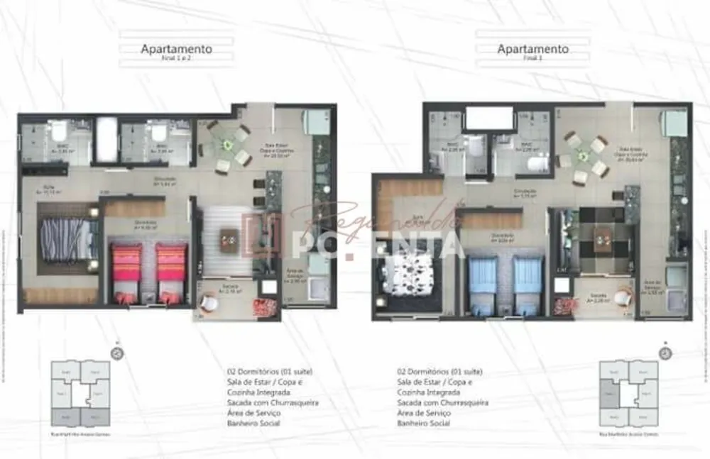 Apartamento, 2 quartos, 62 m² - Foto 6