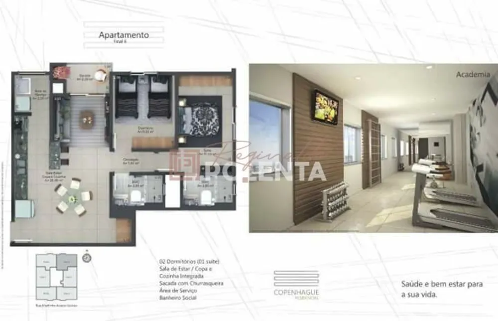 Apartamento, 2 quartos, 62 m² - Foto 5