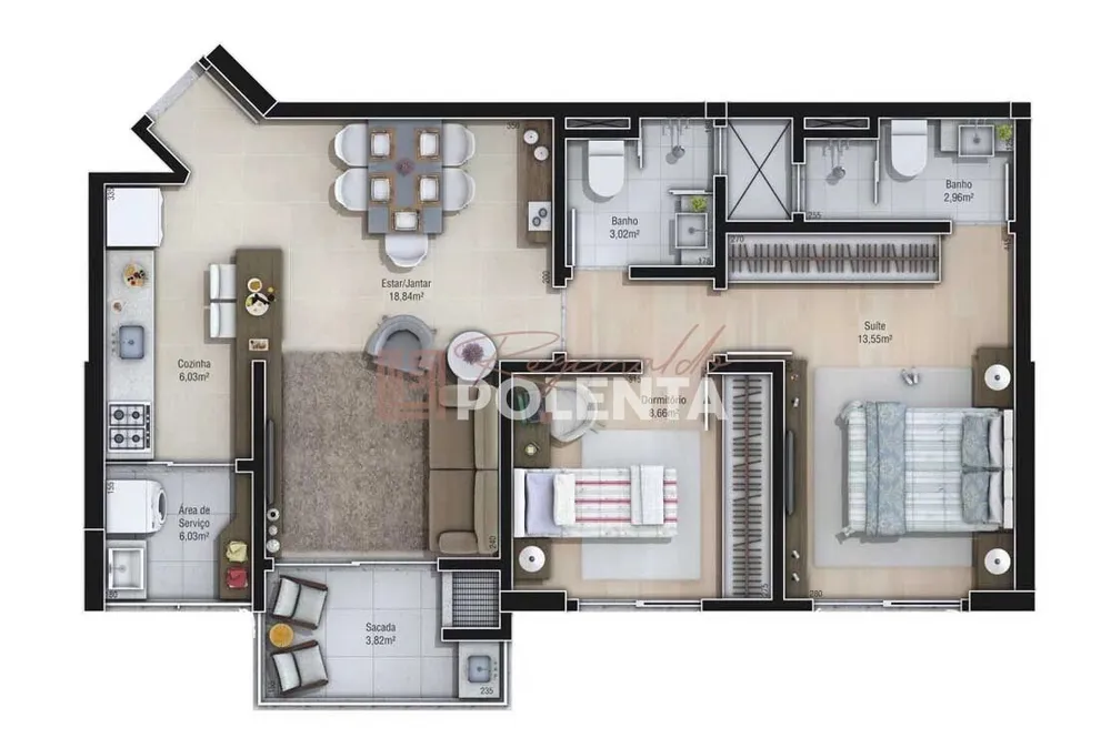 Apartamento, 2 quartos, 161 m² - Foto 14