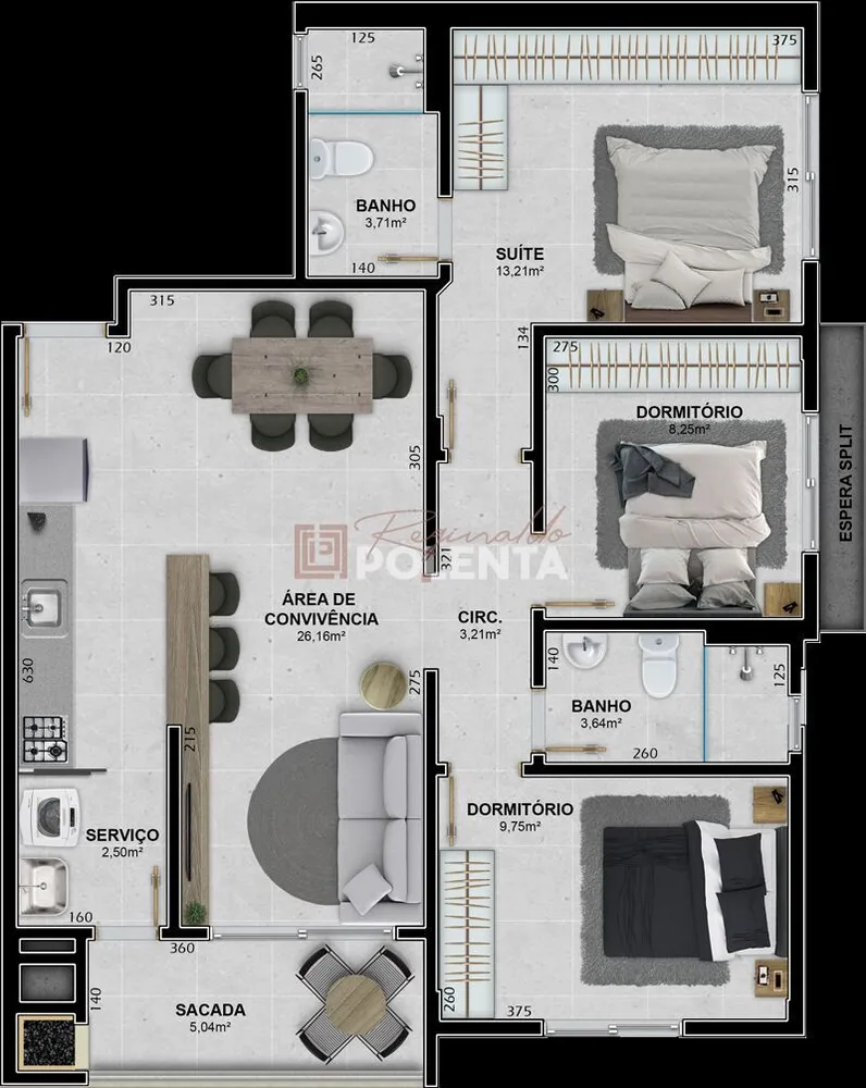 Apartamento, 2 quartos, 76 m² - Foto 10