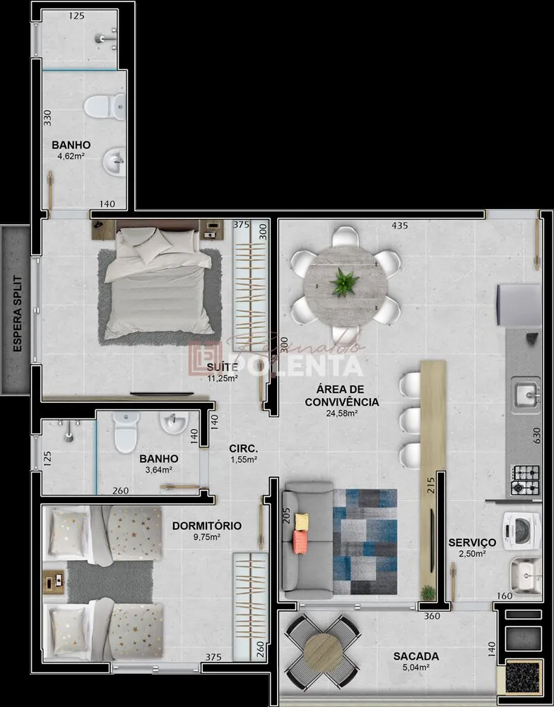 Apartamento, 2 quartos, 76 m² - Foto 9