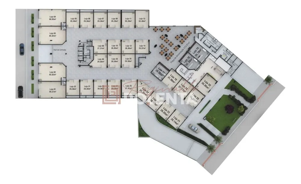 Loja-Salão, 30 m² - Foto 9