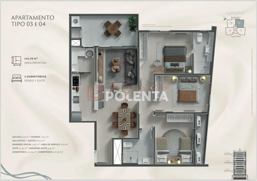 Apartamento, 3 quartos - Foto 12