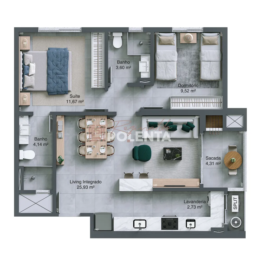 Apartamento, 2 quartos, 76 m² - Foto 13