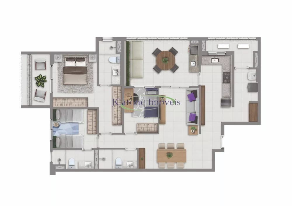 Apartamento, 2 quartos, 96 m² - Foto 8