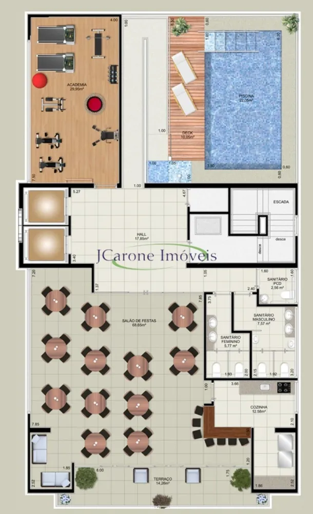 Apartamento, 2 quartos, 54 m² - Foto 16