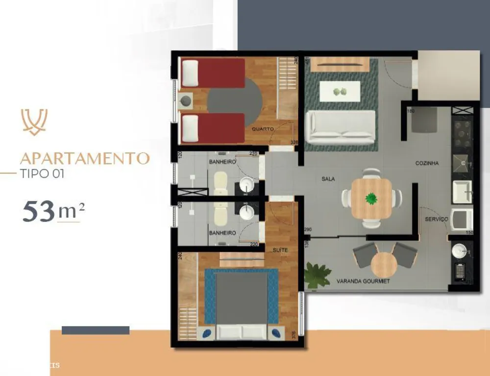Apartamento, 2 quartos, 52 m² - Foto 10