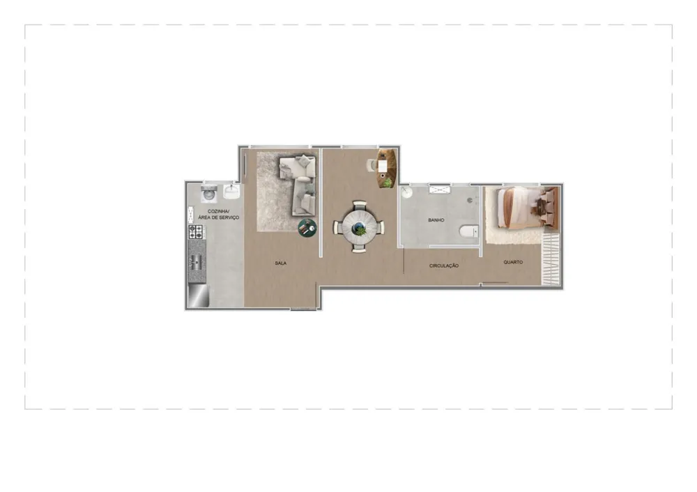 Apartamento, 2 quartos - Foto 17