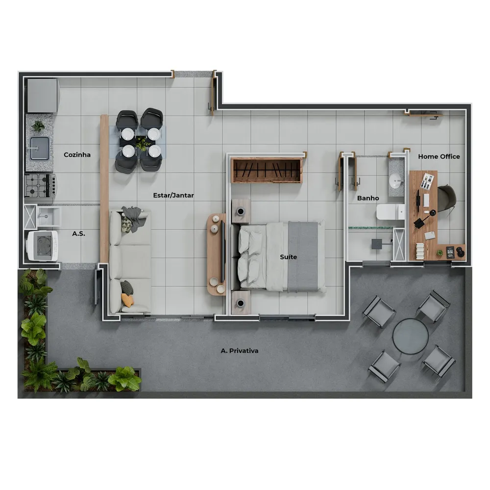 Apartamento, 2 quartos - Foto 17