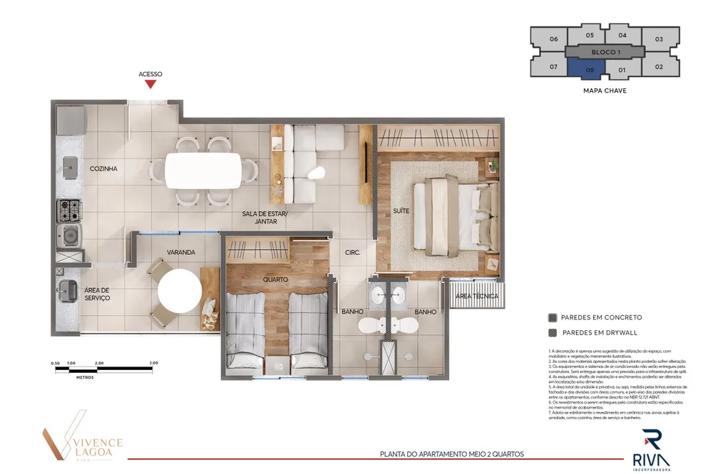 Apartamento, 2 quartos - Foto 12