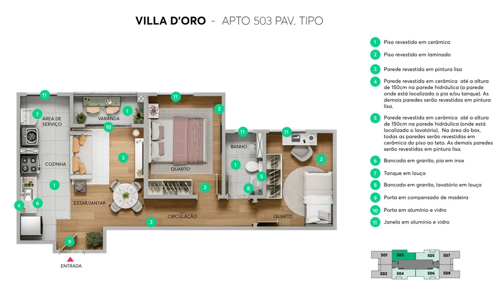 Apartamento, 2 quartos - Foto 14