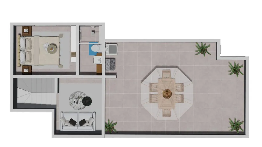 Apartamento, 2 quartos - Foto 2