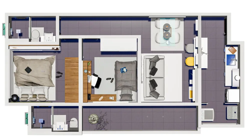 Apartamento, 2 quartos - Foto 10