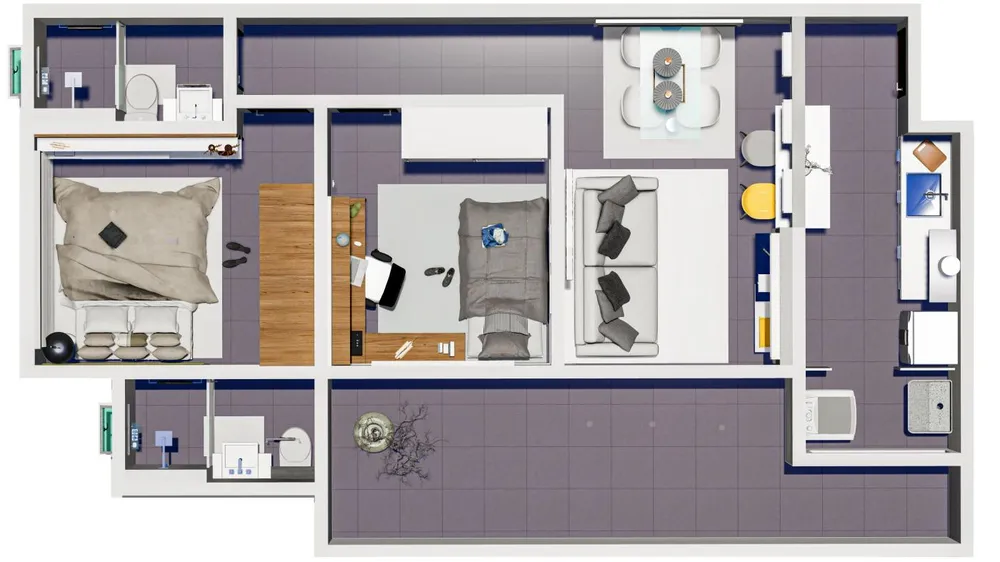 Apartamento, 2 quartos - Foto 12