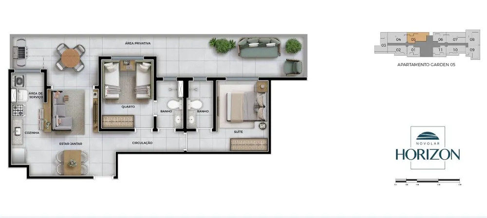 Apartamento, 2 quartos - Foto 20