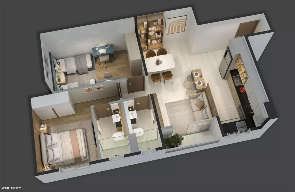 Apartamento, 2 quartos - Foto 6