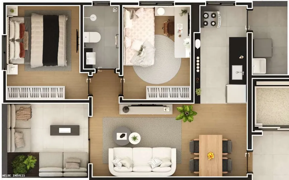 Apartamento, 2 quartos - Foto 10