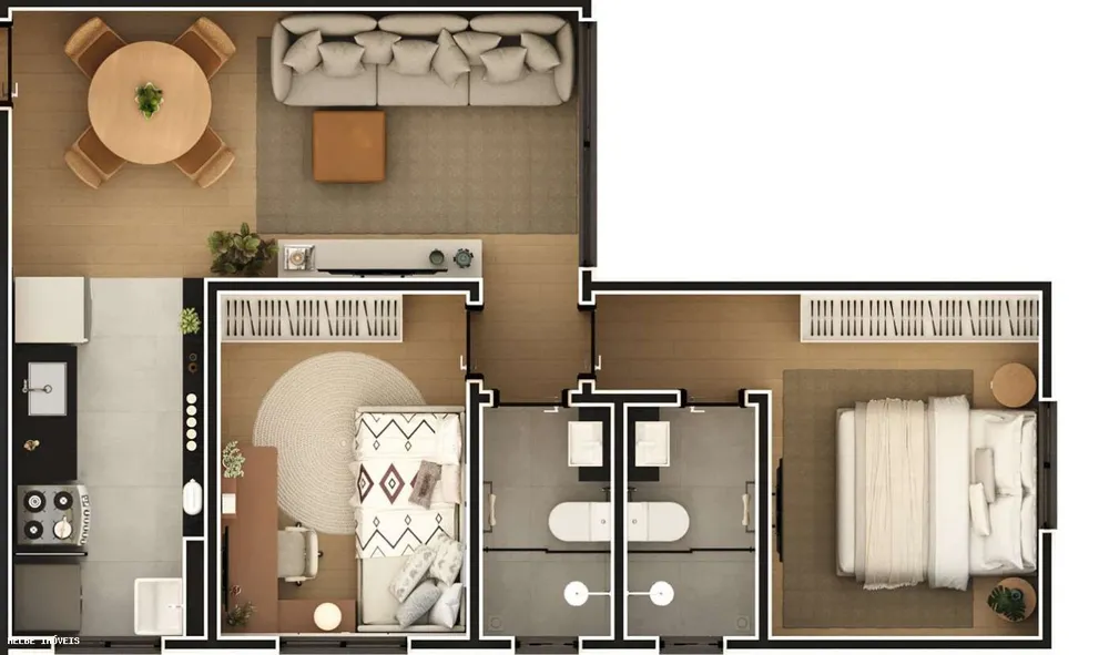 Apartamento, 2 quartos - Foto 9