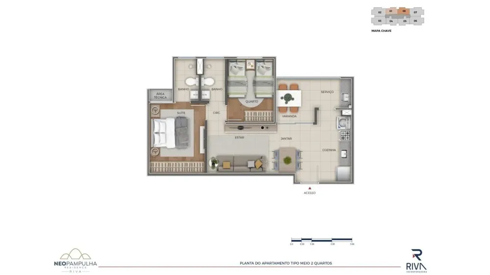 Apartamento, 2 quartos - Foto 15