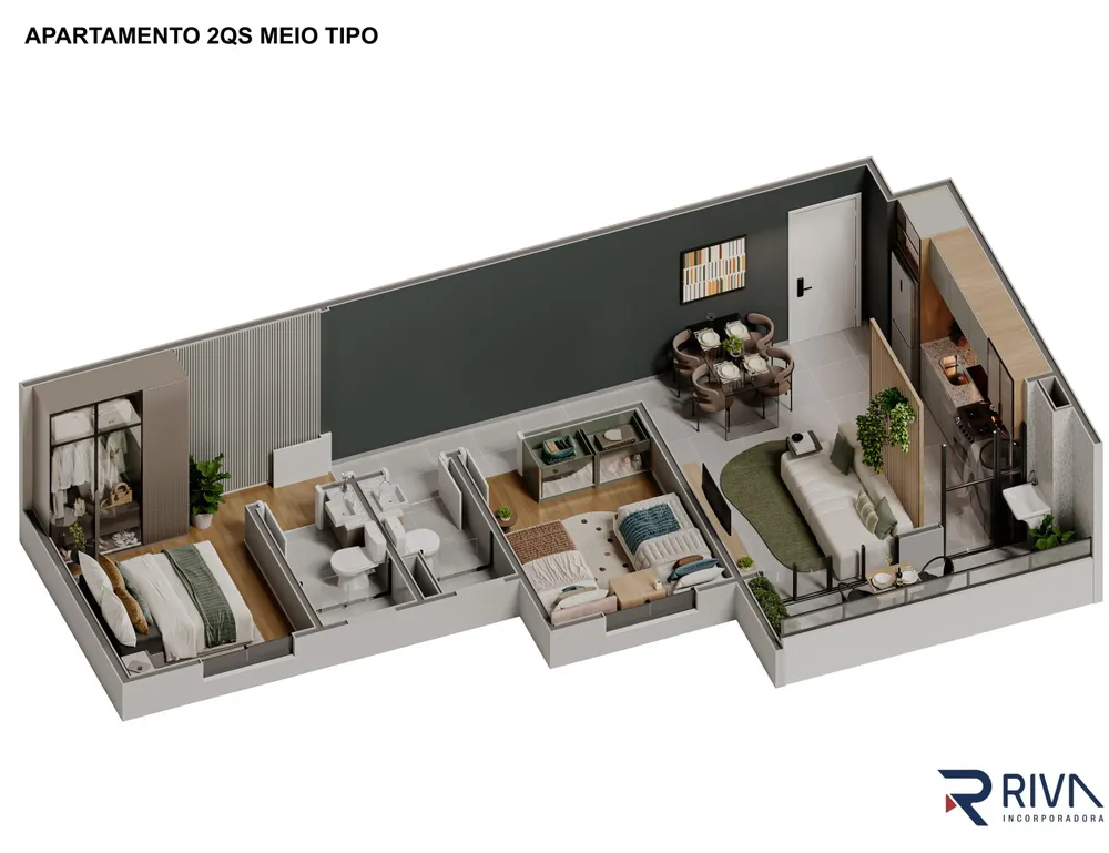 Apartamento, 2 quartos - Foto 14