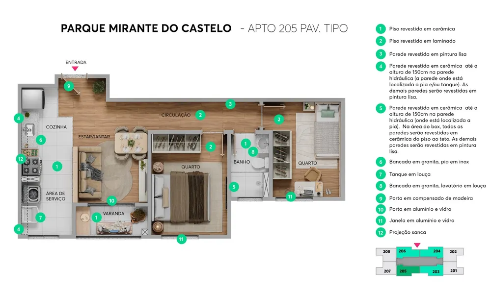 Apartamento, 2 quartos - Foto 16