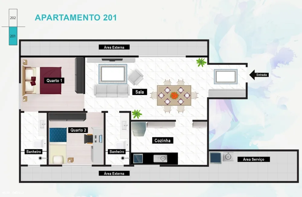 Apartamento, 2 quartos - Foto 12