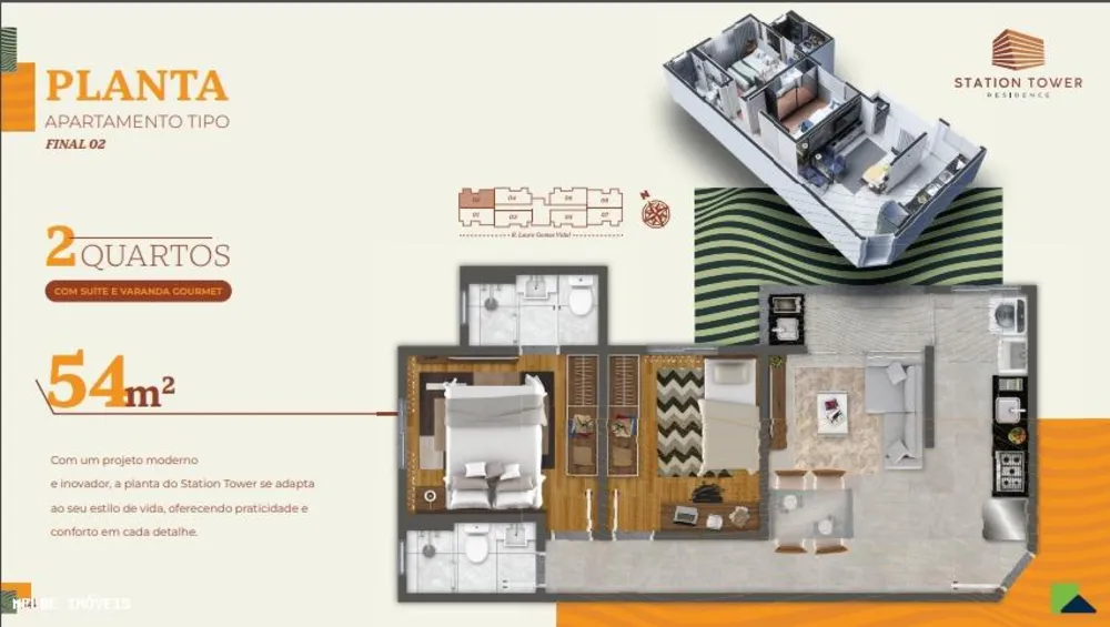 Apartamento, 2 quartos - Foto 10