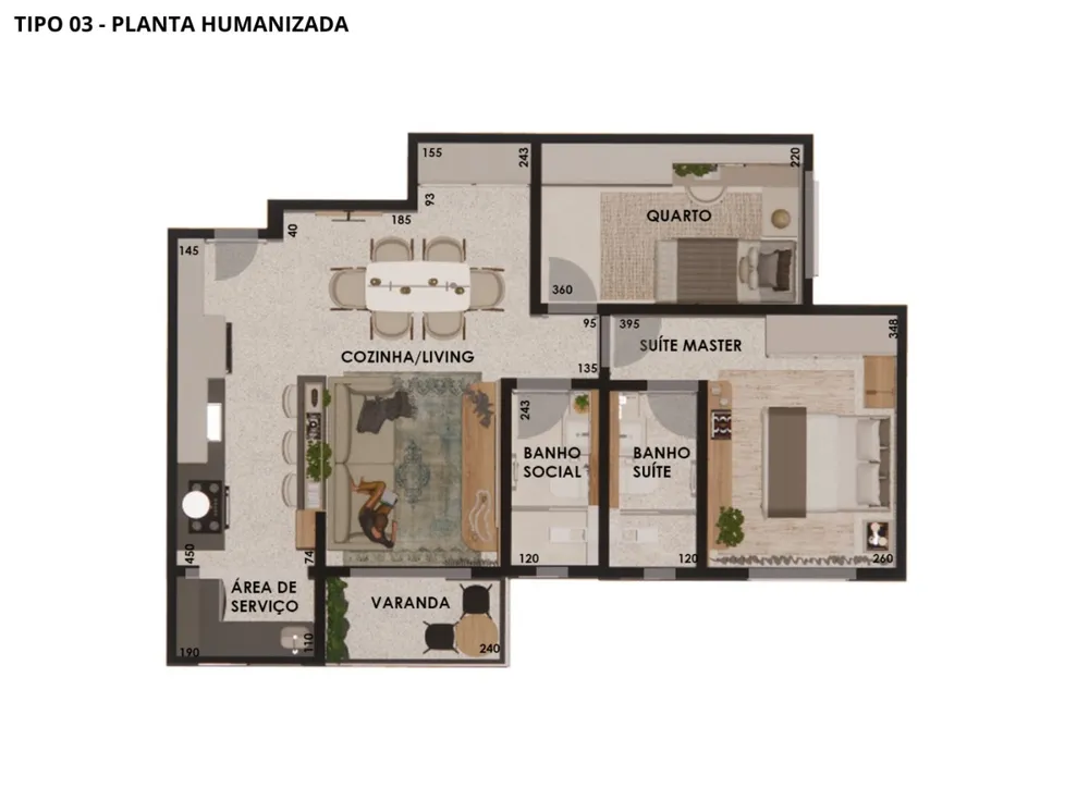 Apartamento, 2 quartos - Foto 12