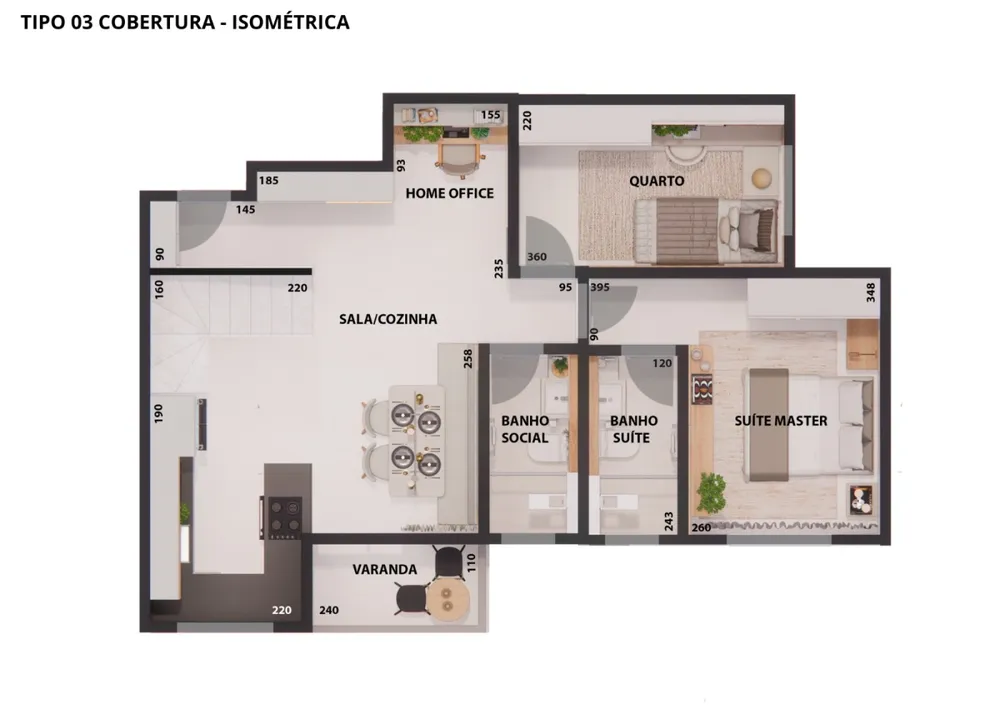 Apartamento, 2 quartos - Foto 13