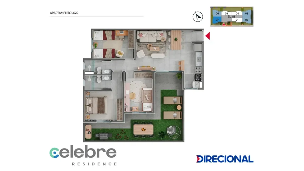 Apartamento, 2 quartos - Foto 18