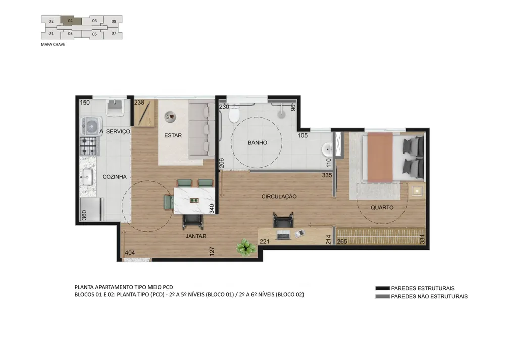 Apartamento, 2 quartos - Foto 18