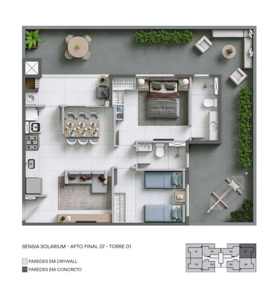Apartamento, 2 quartos - Foto 7