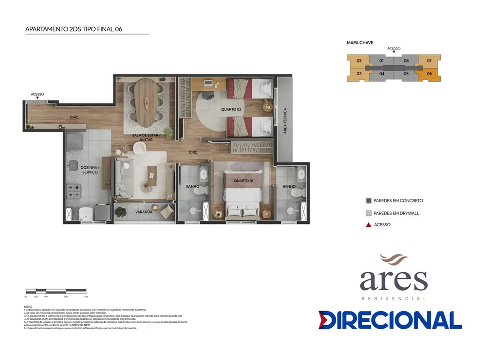 Apartamento, 2 quartos - Foto 15