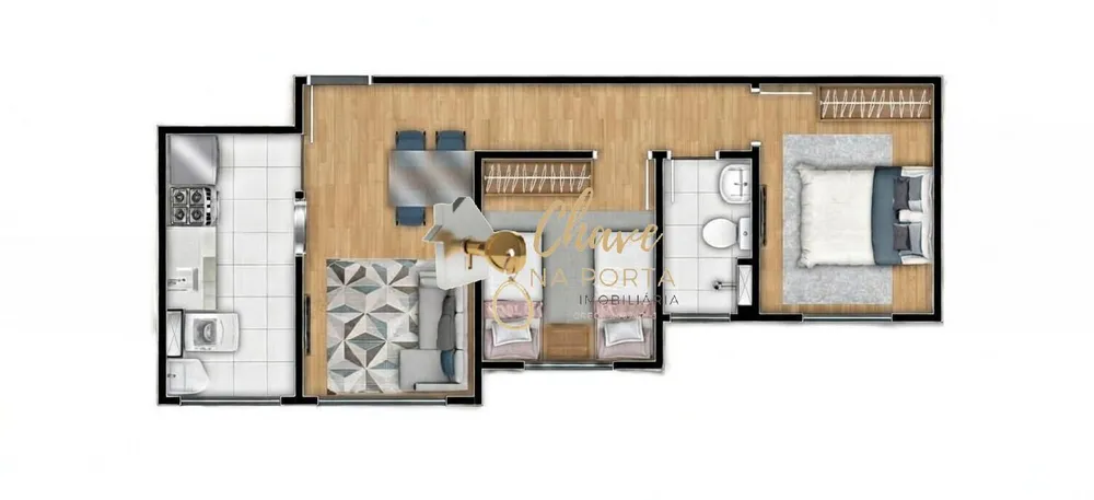 Apartamento, 2 quartos, 43 m² - Foto 12