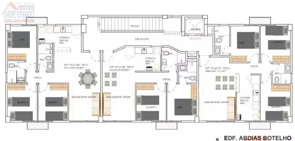 Apartamento, 2 quartos, 50 m² - Foto 4