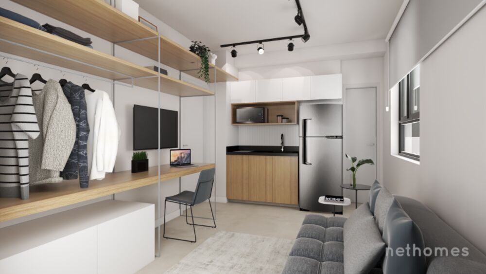 Cobertura à venda com 1 quarto, 64m² - Foto 1