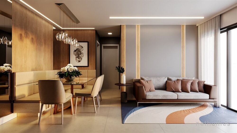 Apartamento Lançamentos com 2 quartos, 72m² - Foto 2