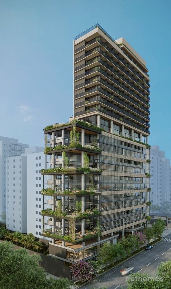 Apartamento Lançamentos com 1 quarto, 103m² - Foto 2