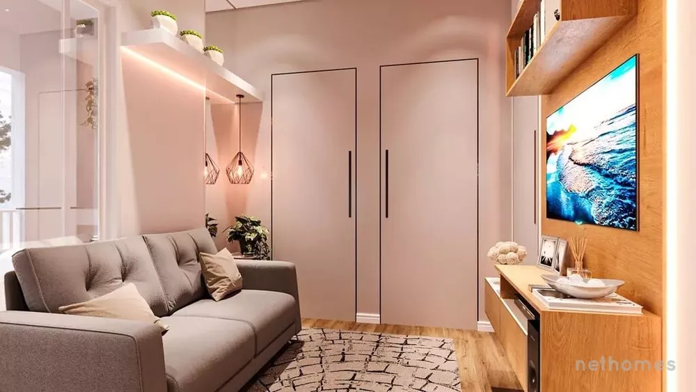 Apartamento Lançamentos com 2 quartos, 35m² - Foto 3