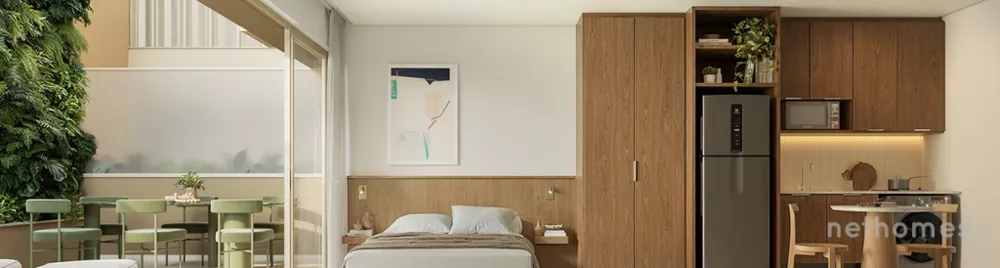 Apartamento, 1 quarto, 29 m² - Foto 3