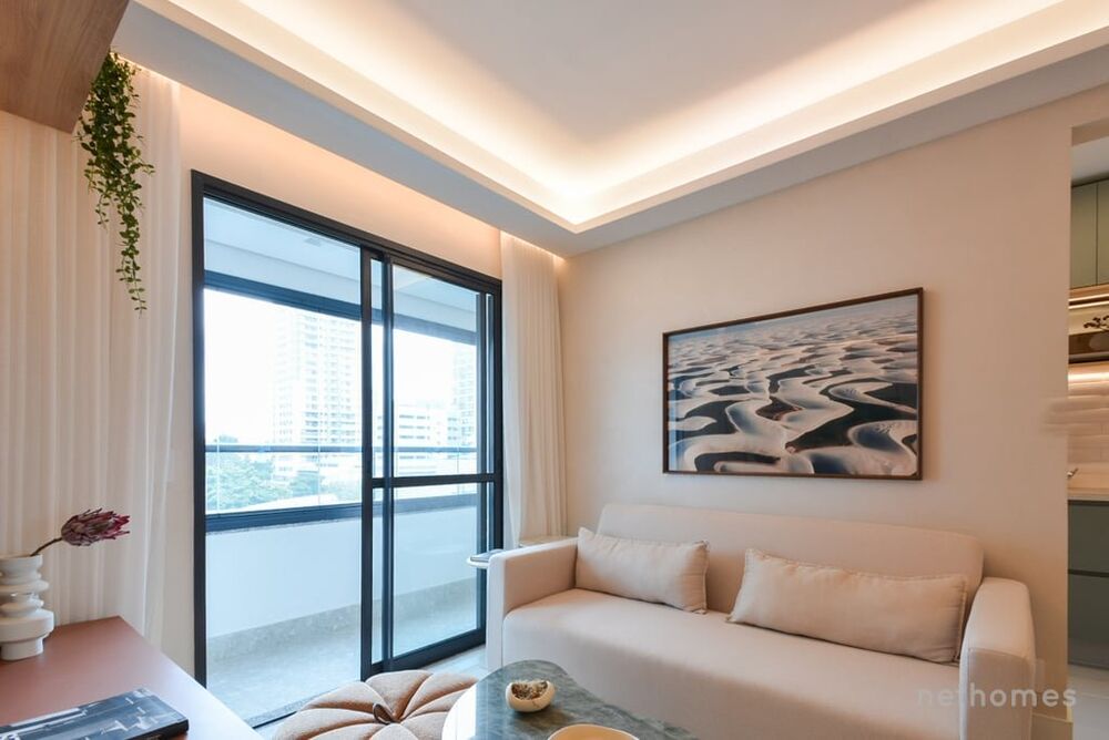 Apartamento à venda com 1 quarto, 39m² - Foto 2