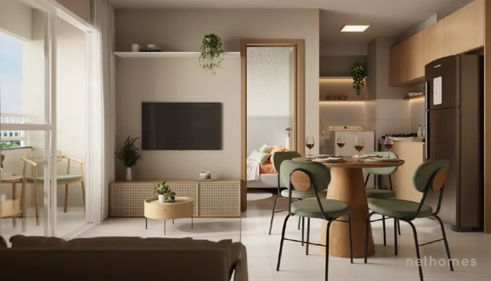 Apartamento, 2 quartos, 35 m² - Foto 3