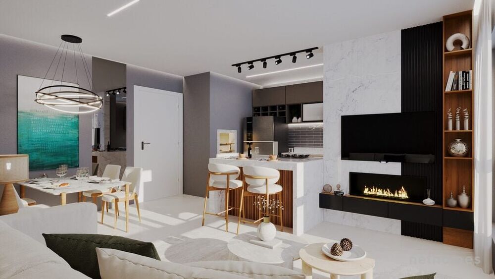 Apartamento Lançamentos com 2 quartos, 82m² - Foto 2