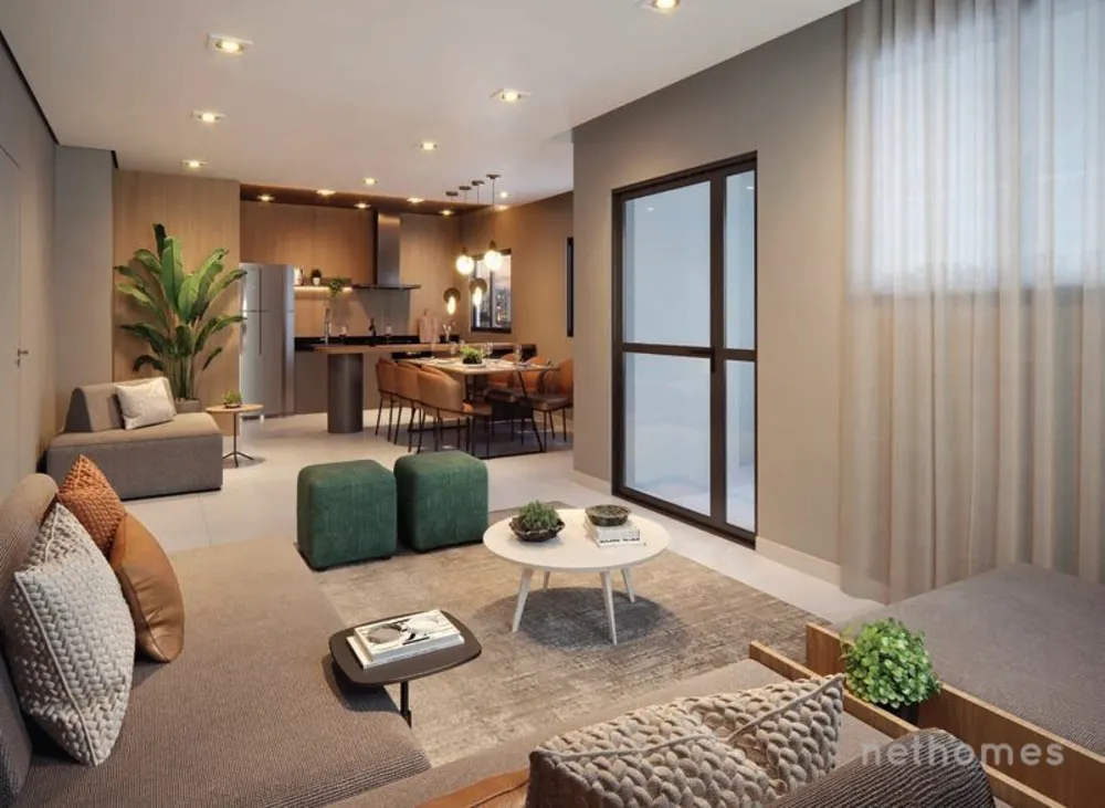 Apartamento, 2 quartos, 52 m² - Foto 2